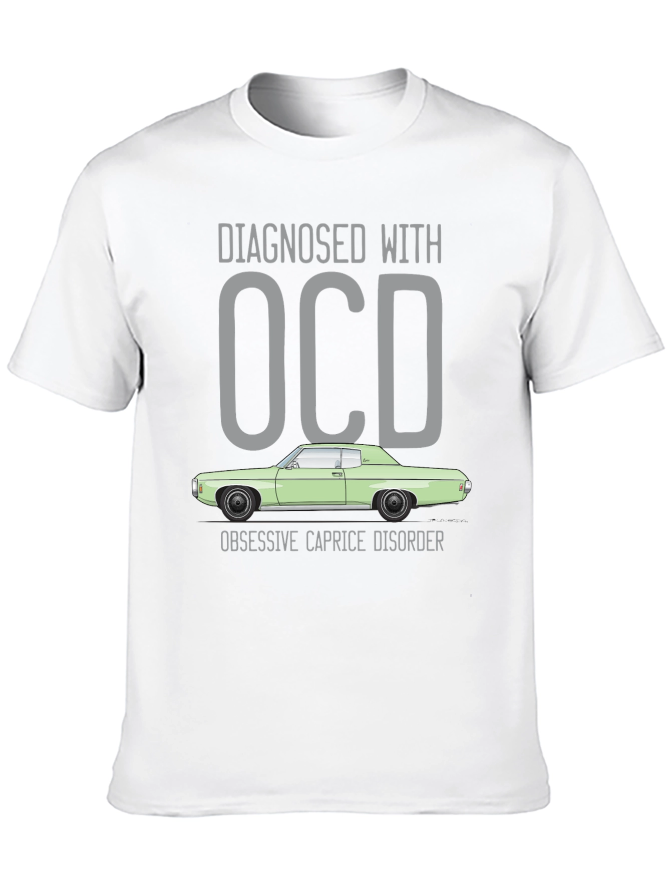 OCD Obsessive Caprice Disorder Graphic T-Shirt