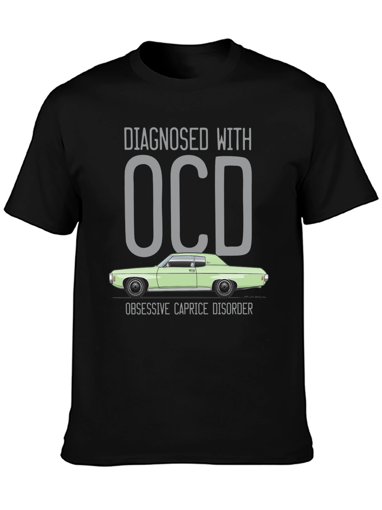 OCD Obsessive Caprice Disorder Graphic T-Shirt