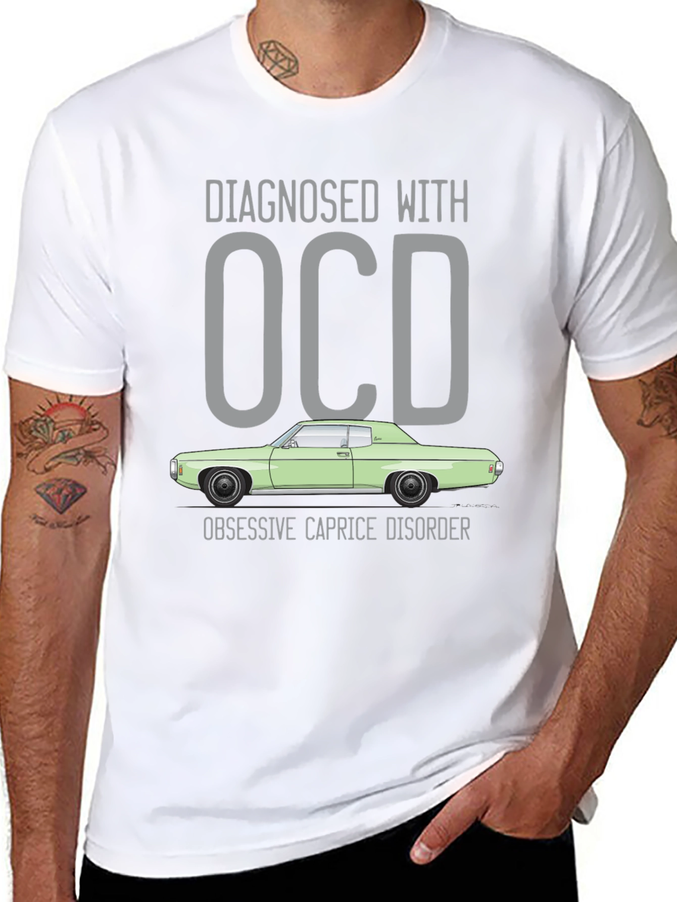 OCD Obsessive Caprice Disorder Graphic T-Shirt