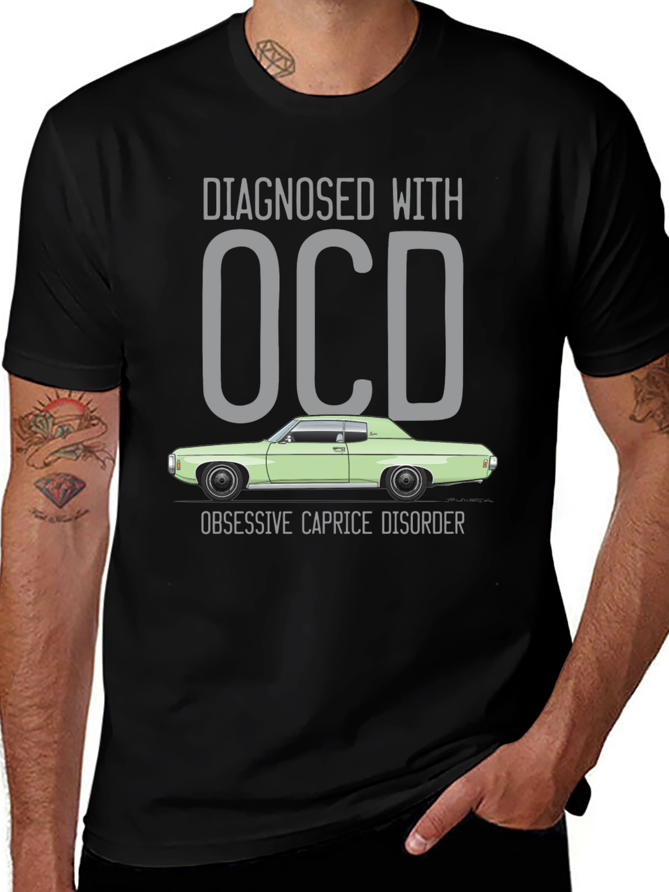 OCD Obsessive Caprice Disorder Graphic T-Shirt