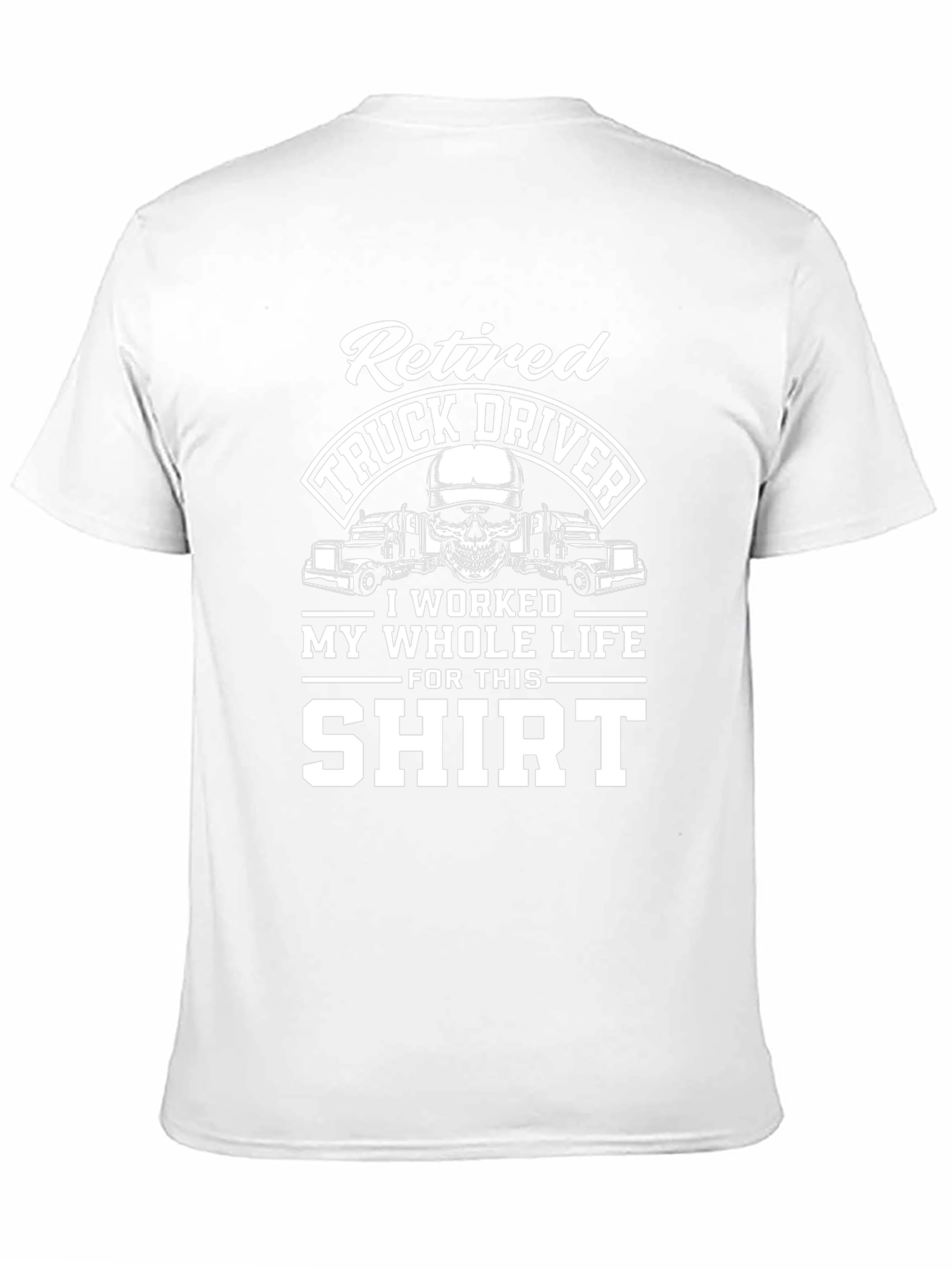 Retired Truck Driver Graphic T-Shirt