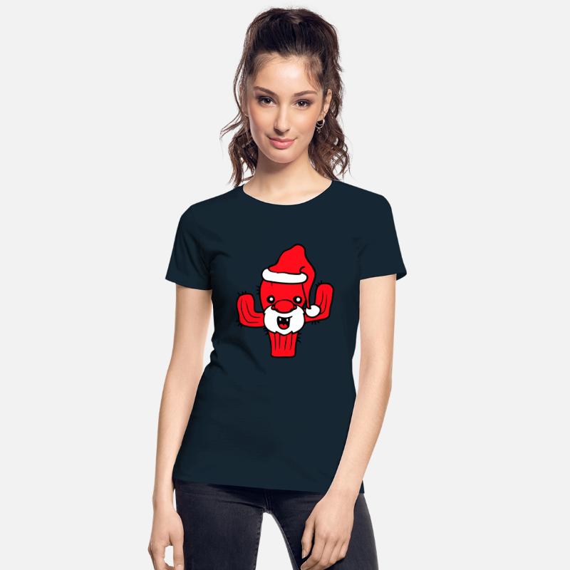 Cactus Santa Claus Funny Face Christmas Cool Cacti