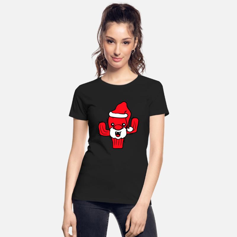 Cactus Santa Claus Funny Face Christmas Cool Cacti