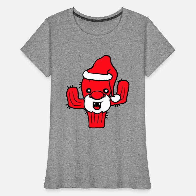 Cactus Santa Claus Funny Face Christmas Cool Cacti