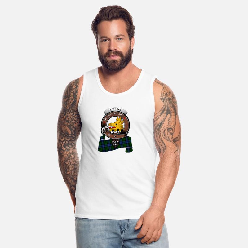 Campbell Scottish Clan Badge Tartan