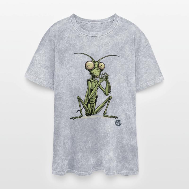 Caught in the Act - Sitting Praying Mantis