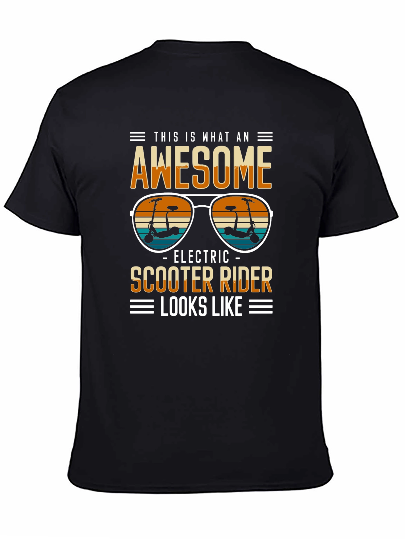 Awesome Electric Scooter Rider T-Shirt