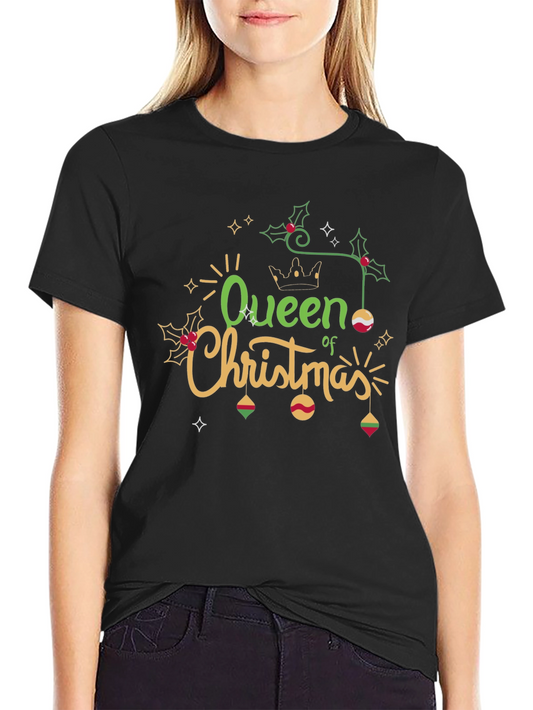 Queen of Christmas Graphic T-Shirt