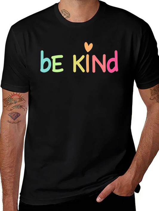 Be Kind T-Shirt - Colorful Graphic Tee