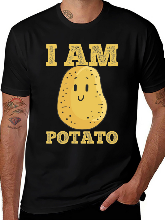 I Am Potato Graphic Tee - Funny Unisex T-Shirt