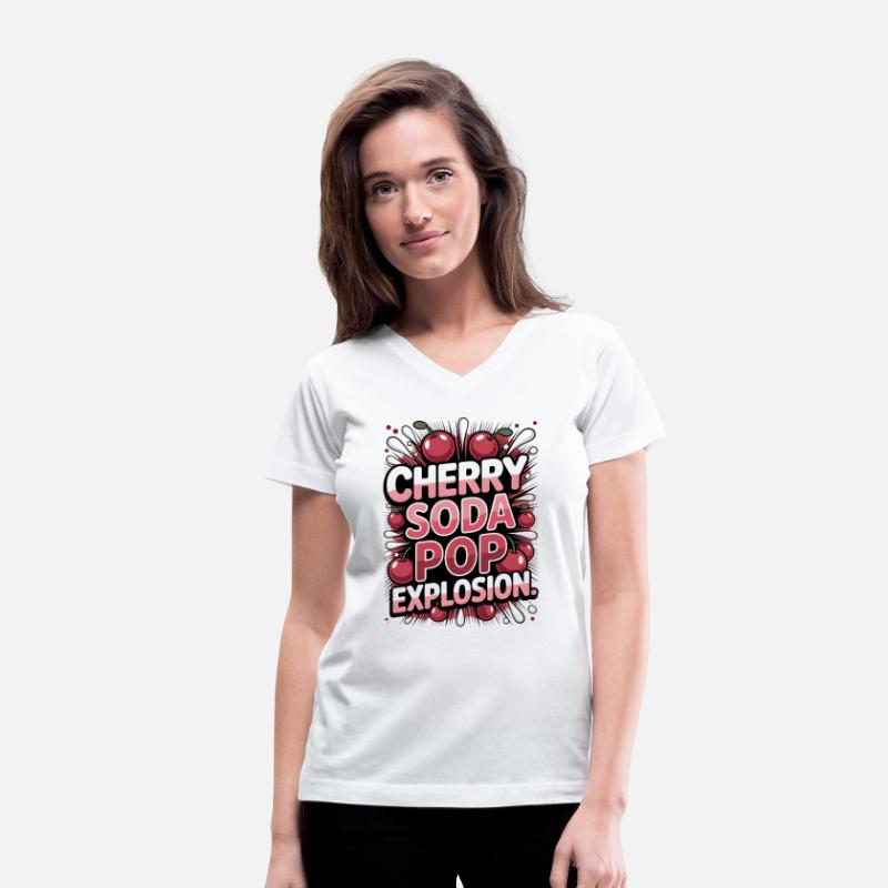 Cherry Soda Pop Explosion Graphic