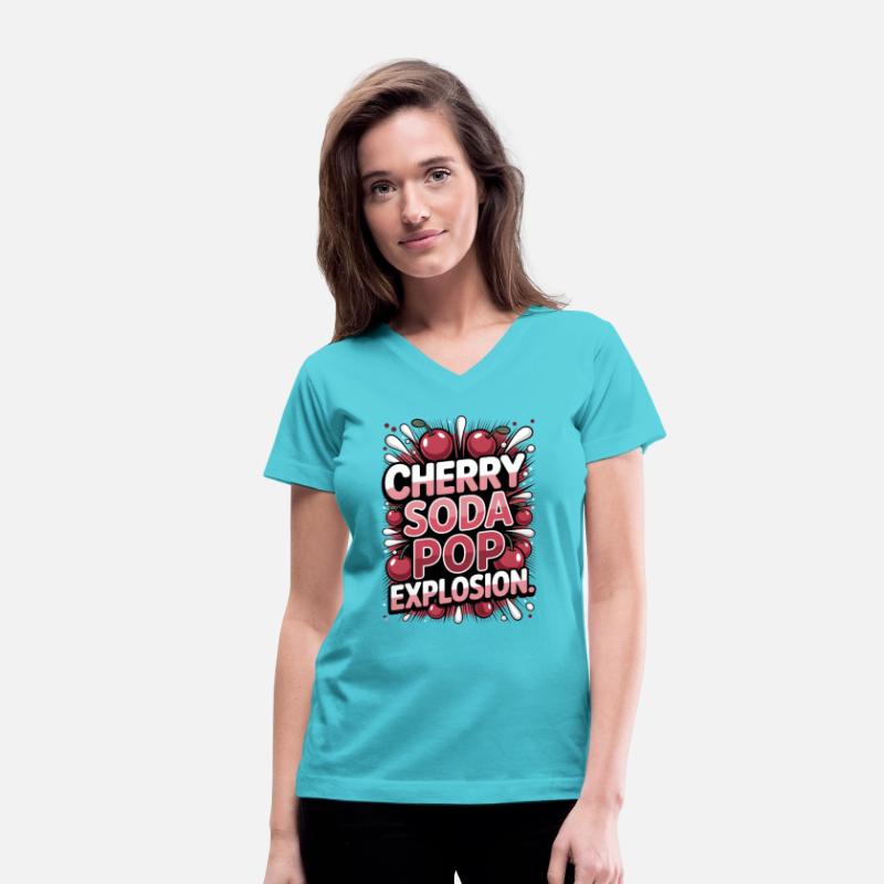 Cherry Soda Pop Explosion Graphic