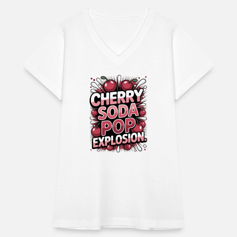 Cherry Soda Pop Explosion Graphic