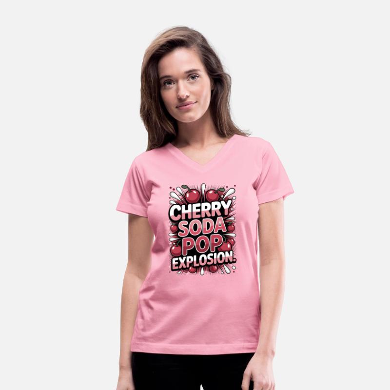 Cherry Soda Pop Explosion Graphic