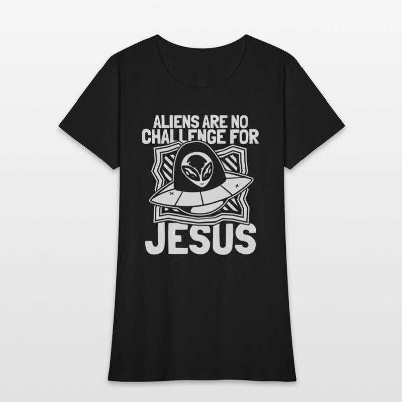 Christian Christianity Spaceship Alien Jesus