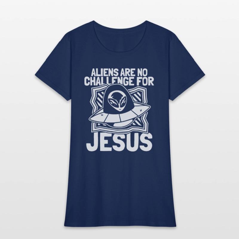 Christian Christianity Spaceship Alien Jesus