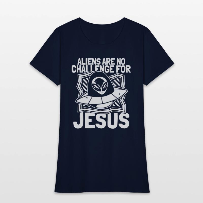 Christian Christianity Spaceship Alien Jesus