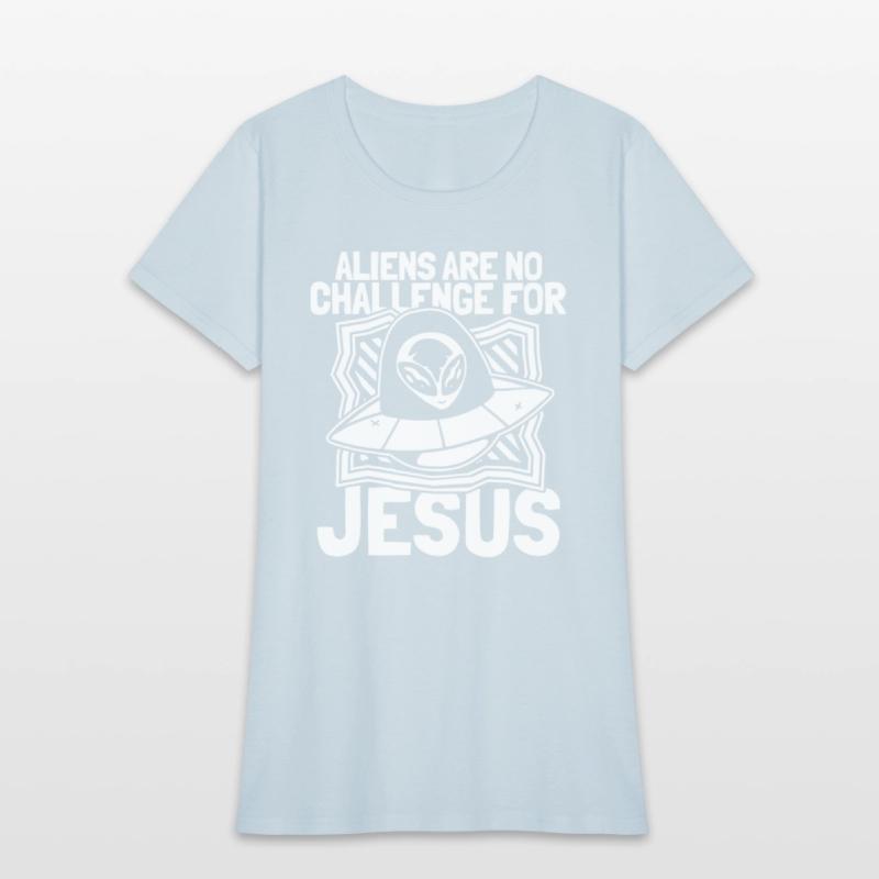 Christian Christianity Spaceship Alien Jesus