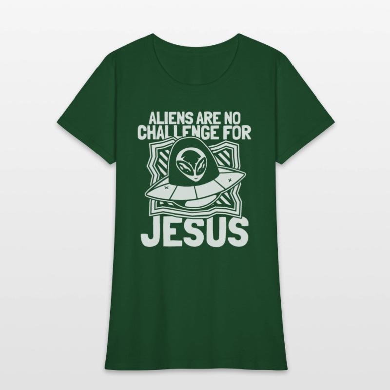 Christian Christianity Spaceship Alien Jesus