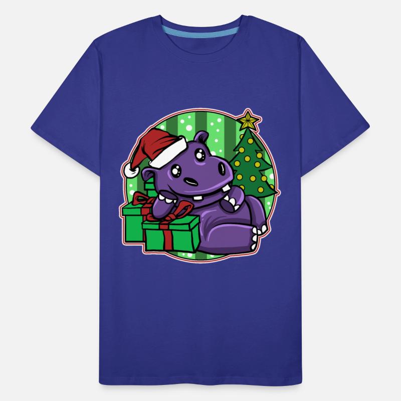 Christmas Ugly Christmas Xmas Hippopotamus