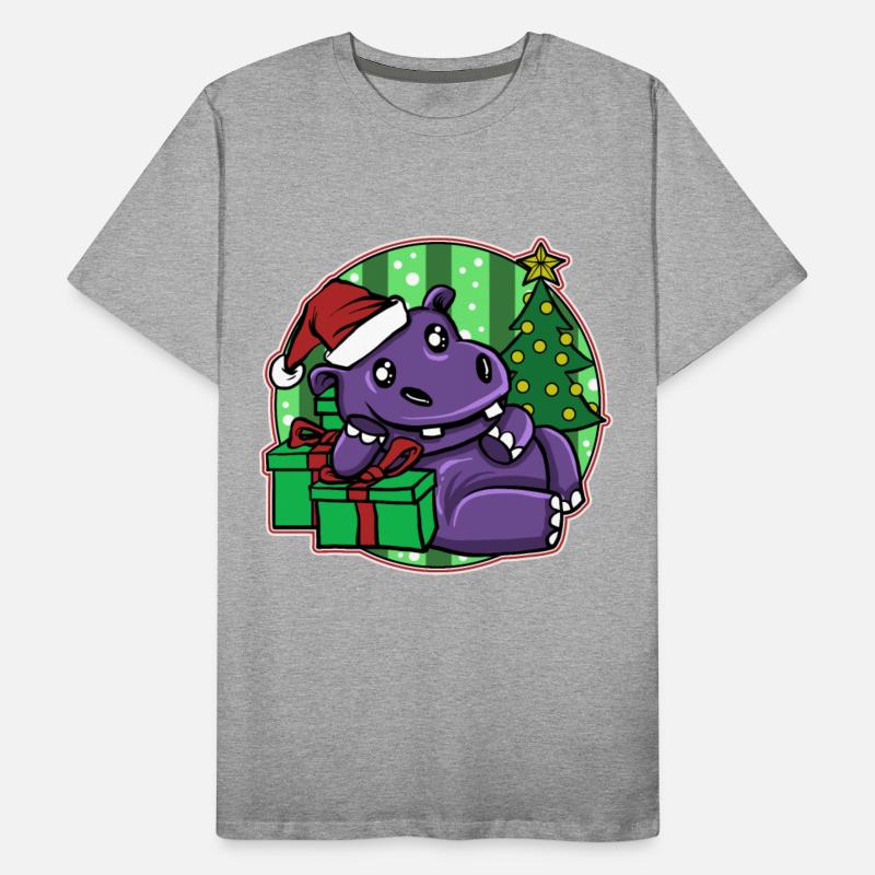 Christmas Ugly Christmas Xmas Hippopotamus