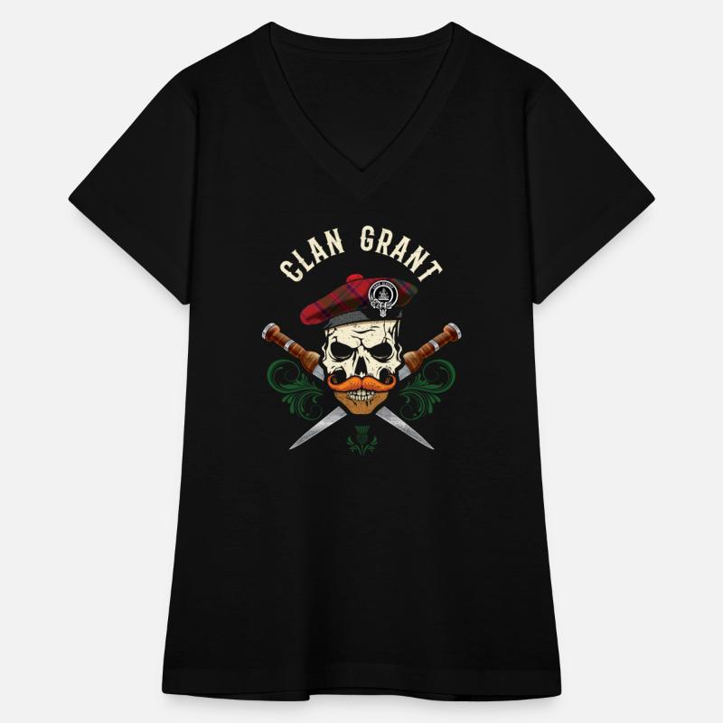 Clan Grant Scottish Skull Crest Badge Dirk