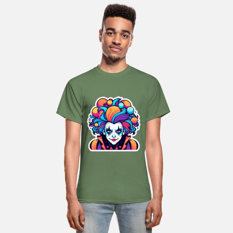 Clown Halloween Illustration