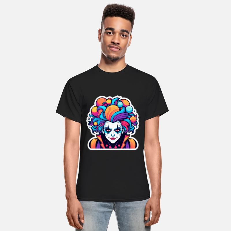 Clown Halloween Illustration