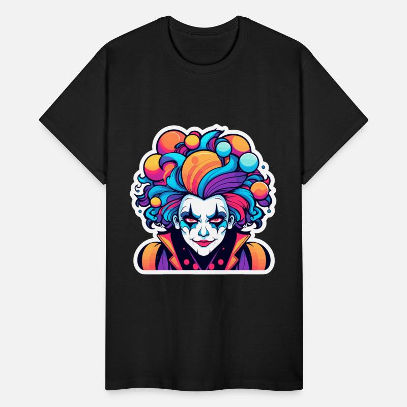 Clown Halloween Illustration