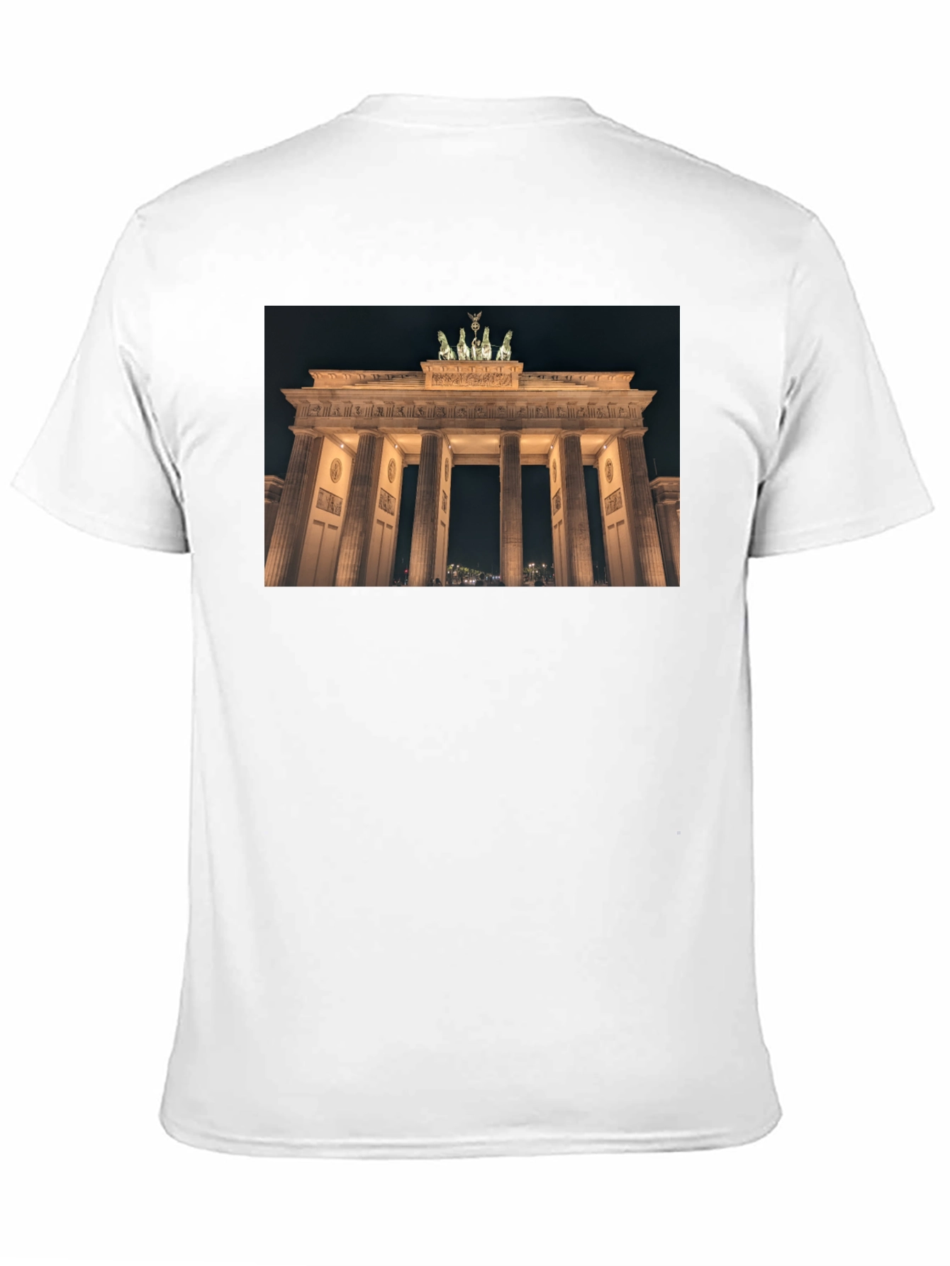 Berlin Brandenburg Gate Black T-Shirt
