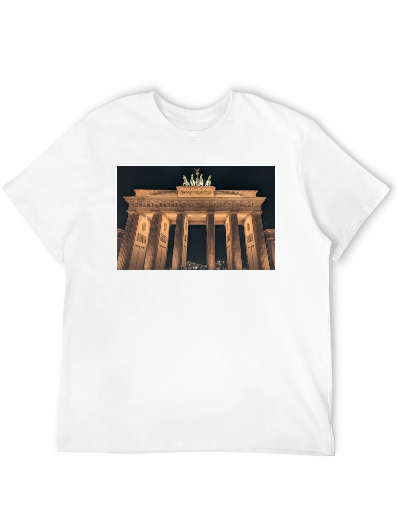 Berlin Brandenburg Gate Black T-Shirt