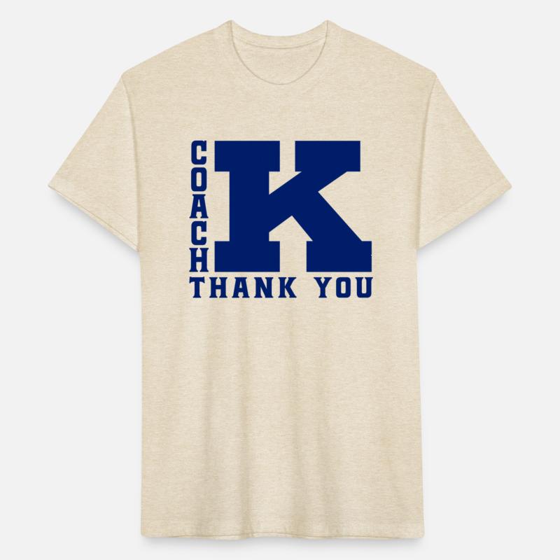 Coaching Coach K Thank You