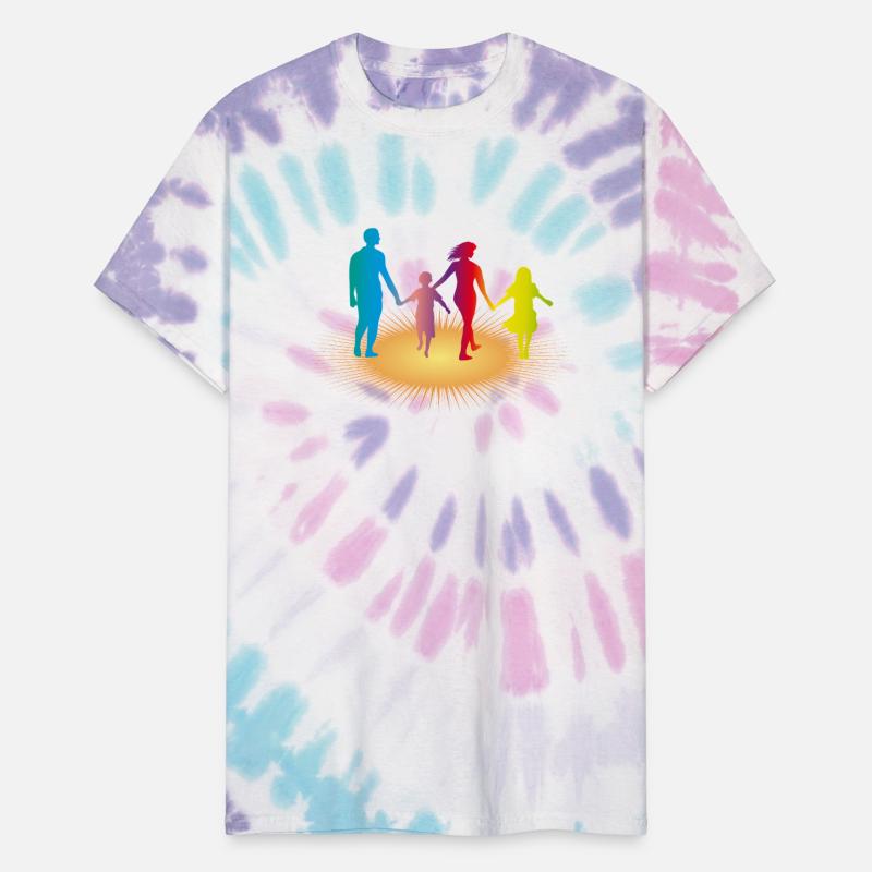 Colorful Family in the Sunlight