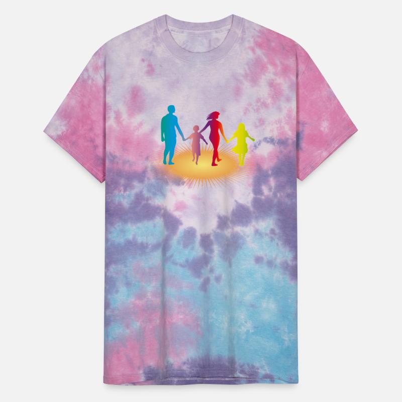 Colorful Family in the Sunlight