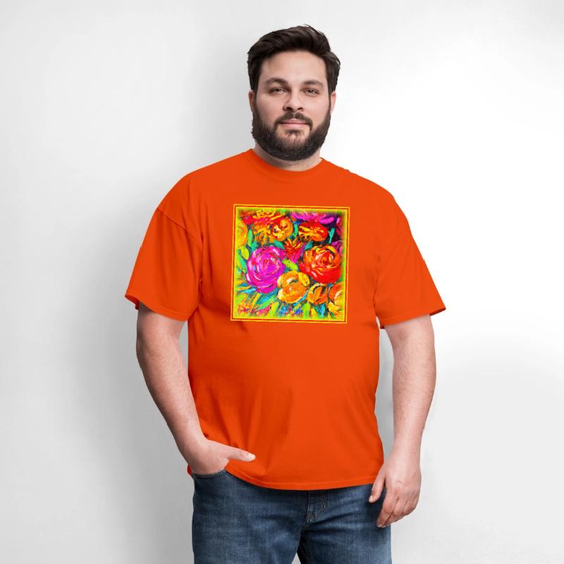 Colorful Flower Oil Painting. Buy Now