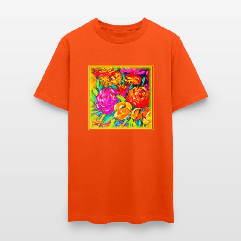 Colorful Flower Oil Painting. Buy Now