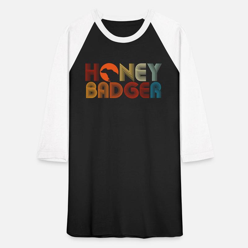 Colorful Honey Badger Retro