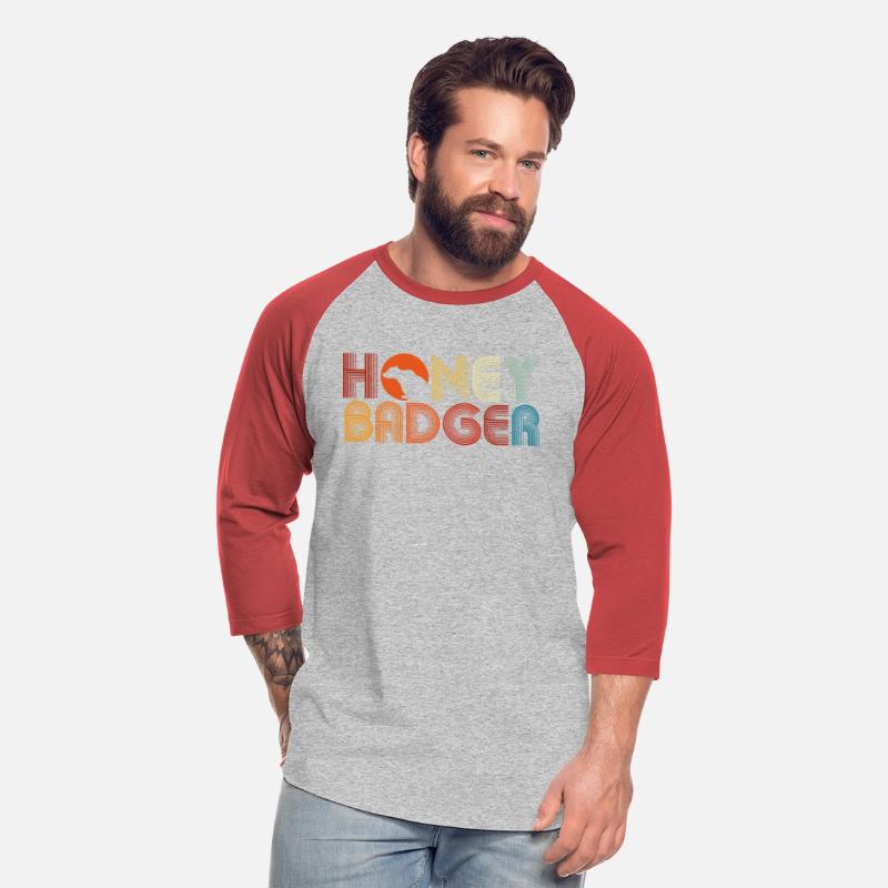 Colorful Honey Badger Retro