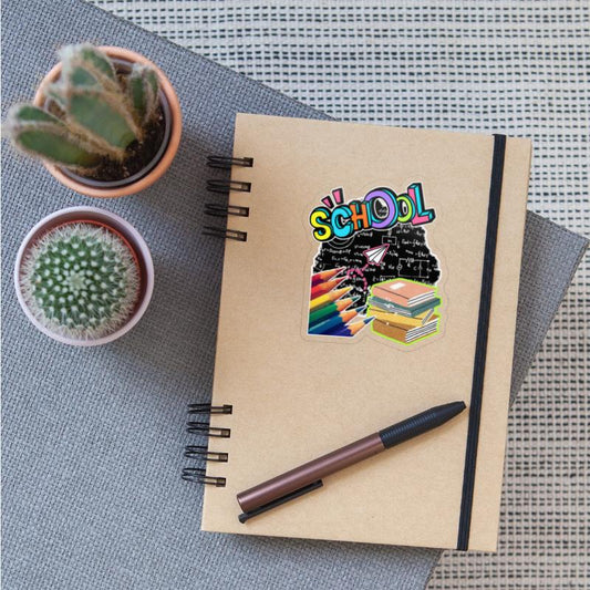 Colorful School Days Illustration