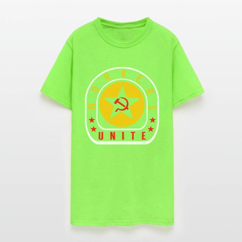 Communism Shirt, Workers Unite Tee, Pro-Labor