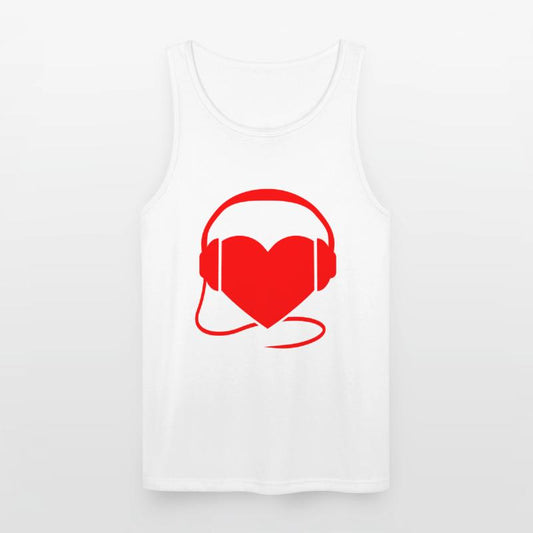 Cool Heart Party Love Heartbeat Headphone Sound DJ