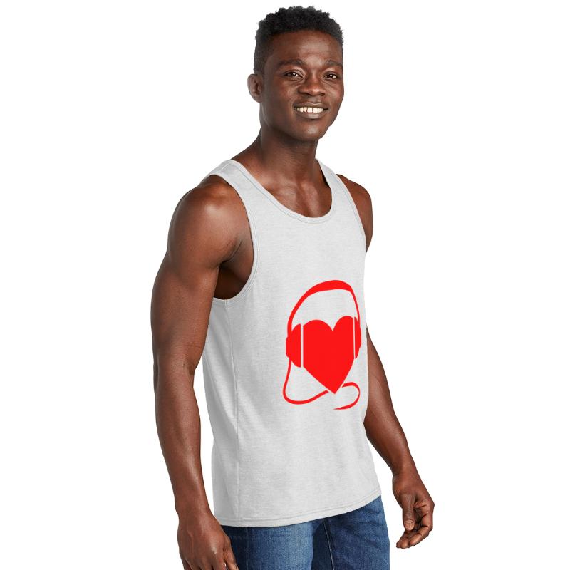 Cool Heart Party Love Heartbeat Headphone Sound DJ