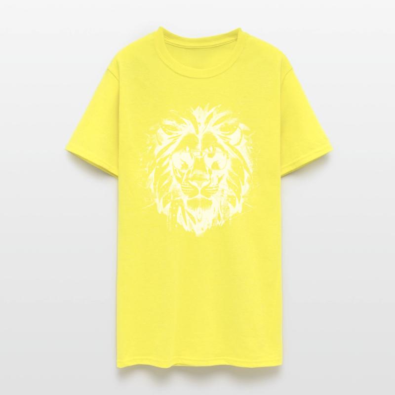 Cool Lion Wearing Sunglasses Print Motif