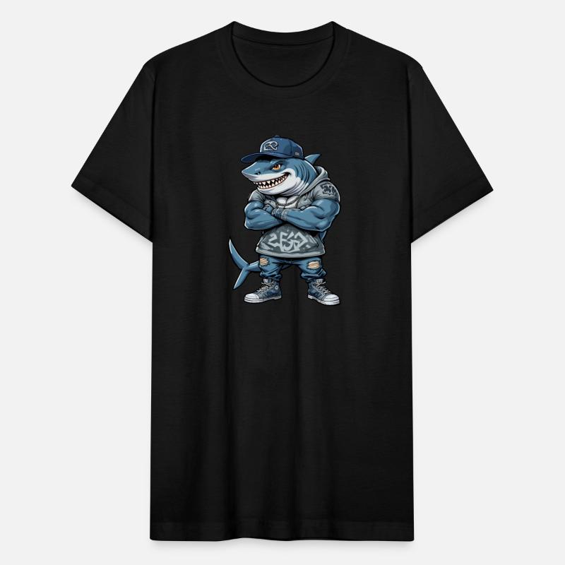 Cool Shark Graphic Unisex T-shirt Urban Shark King