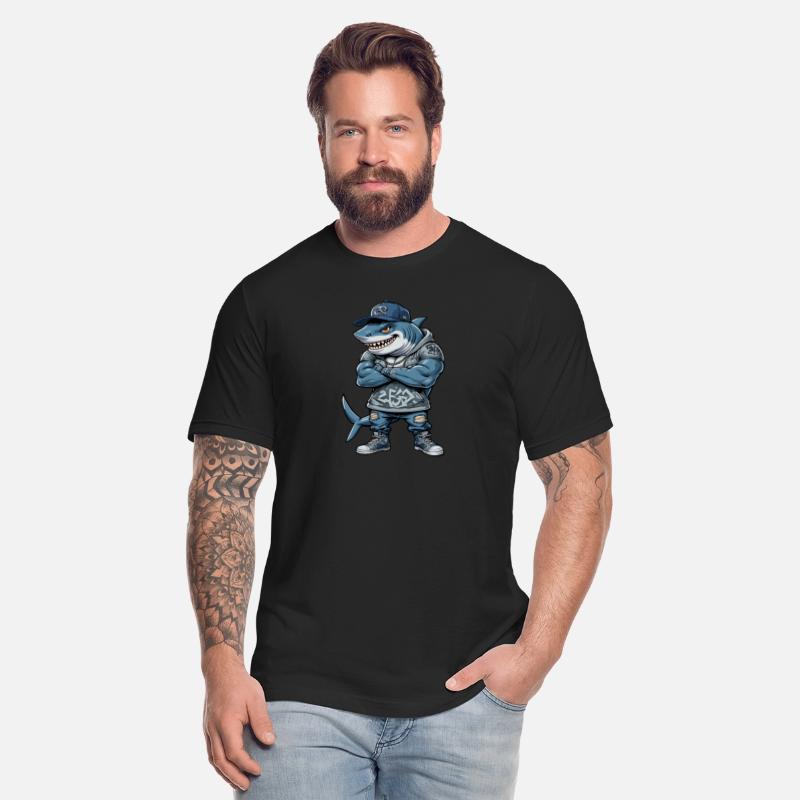 Cool Shark Graphic Unisex T-shirt Urban Shark King