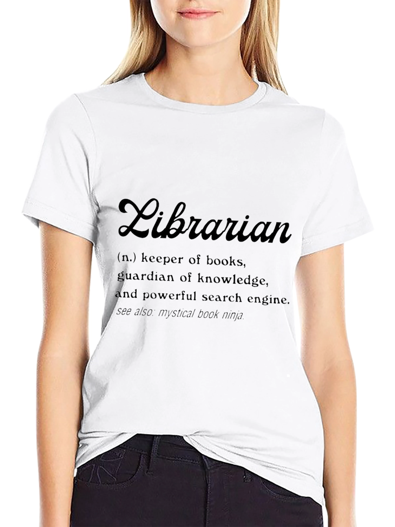 Librarian Definition T-Shirt - Book Lover Apparel