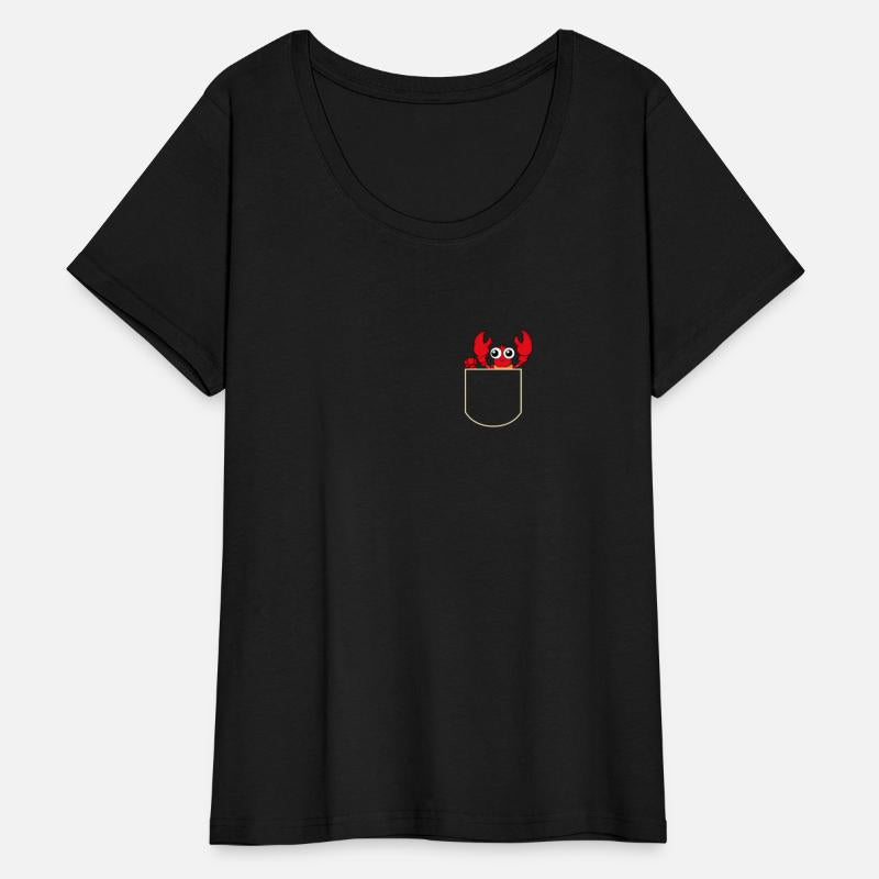 Crawfish In The Pocket Gift Lobster Pocket T-Shirt