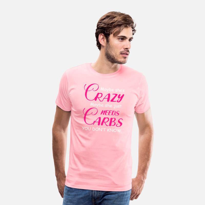 Crazy Needs Carbs Fitness Coach Gift