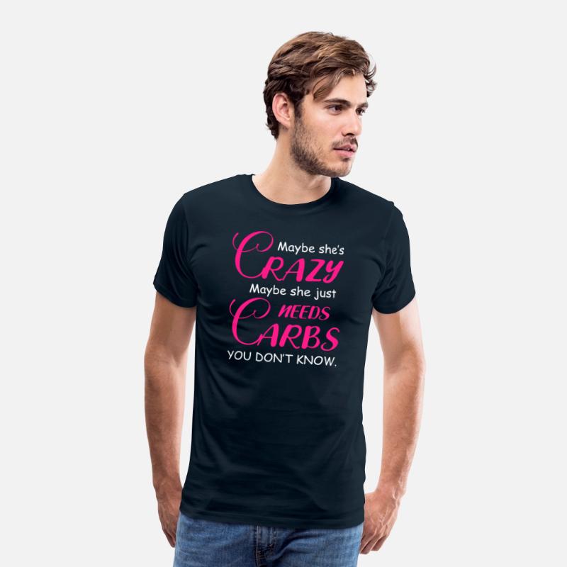 Crazy Needs Carbs Fitness Coach Gift