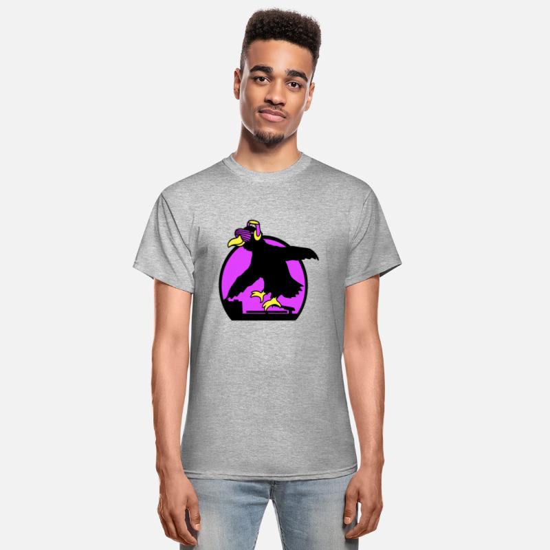 Crow DJ Club listening music sunglasses headphone